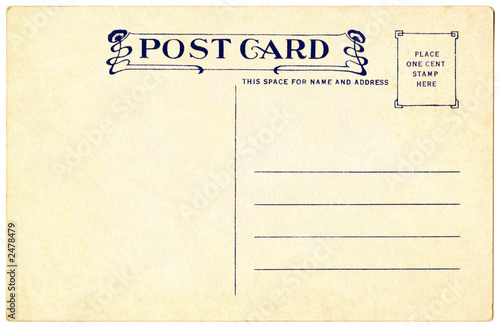 postcard - 1911