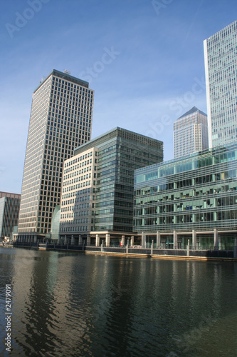 docklands skyline london