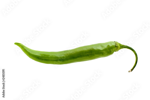 green chili pepper.