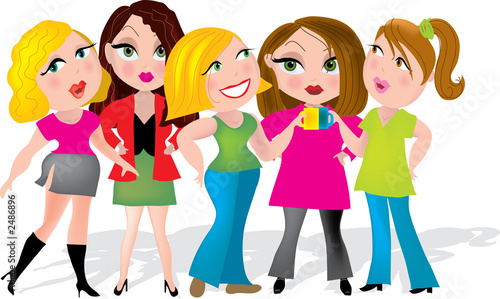 office girls