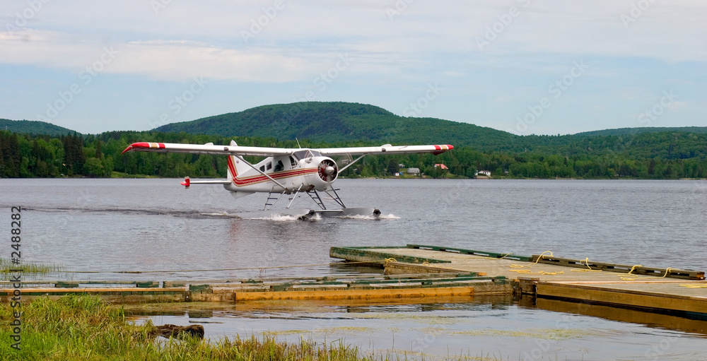 Fototapeta premium wet taxiway
