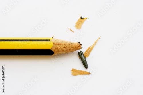 broken pencil photo
