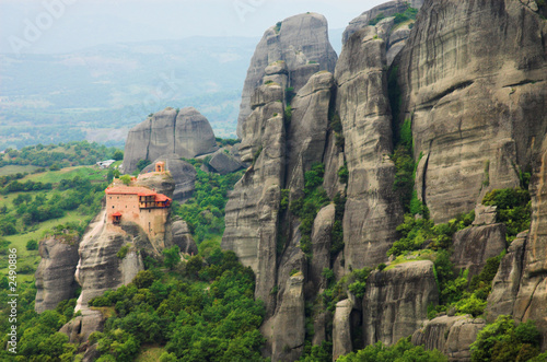 moni agiou nikolaou, meteora photo