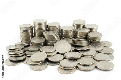 money - 10 pence pieces