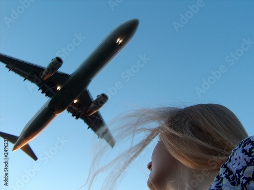 the plane