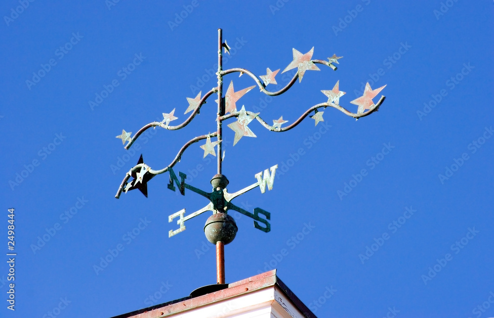 Obraz premium star weather vane