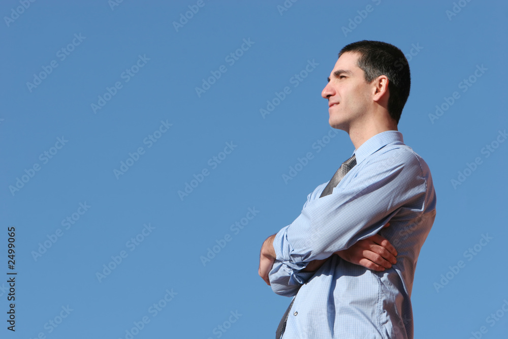 young businessman - leader young businessman - leader