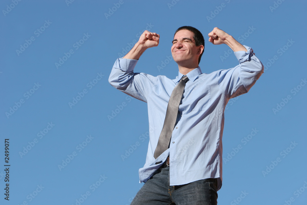 happy businessman happy businessman
