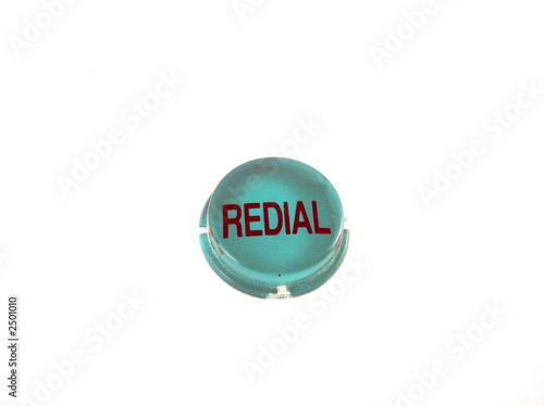 green redial button photo