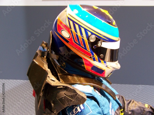 casque de pilote de f1
