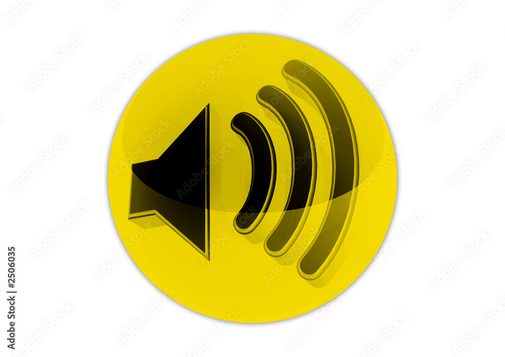 speaker icon 3d aqua button speaker icon 3d aqua button
