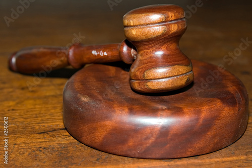 Photography gavel