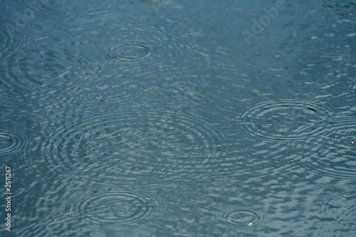 raindrops on a lake #2