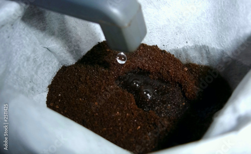 Fotografía faire du café frais