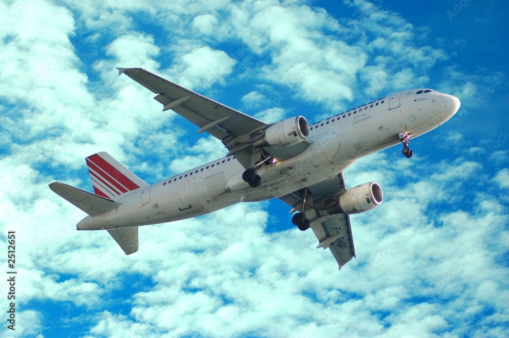 Obraz premium avion ciel bleu