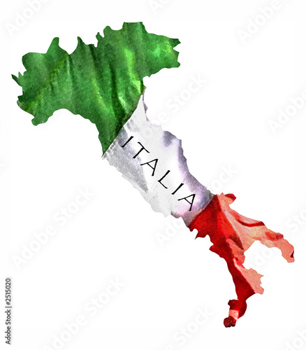 map of italia