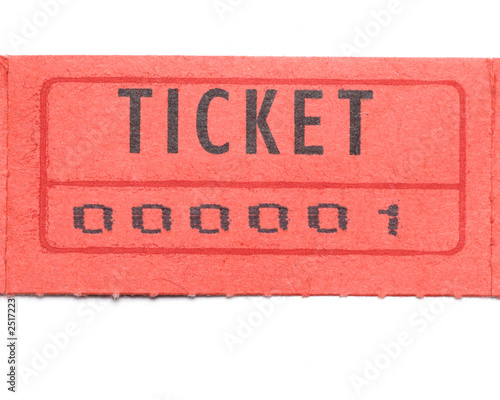 red ticket
