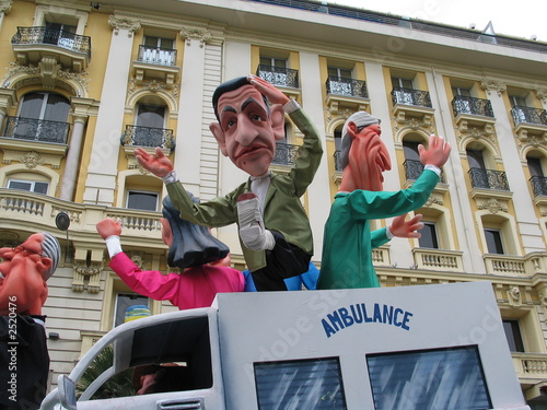 candidats à la présidentielle 2007 au carnaval photo