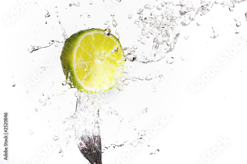 lime splash