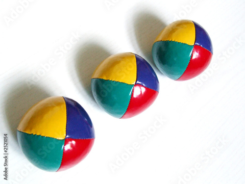 photo de balles de jonglage