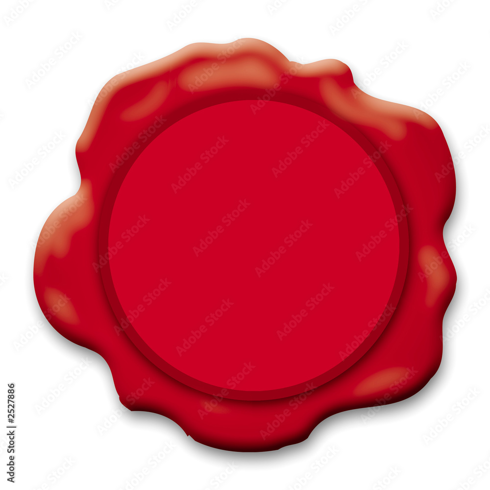 red seal / stamp red seal / stamp
