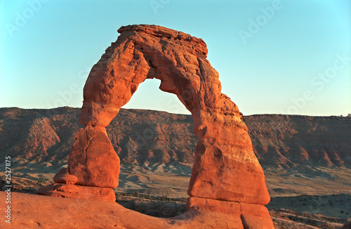delicate arch in arches national park, utah photo