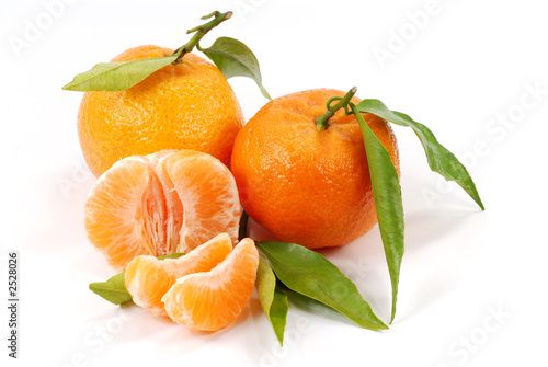fresh mandarines