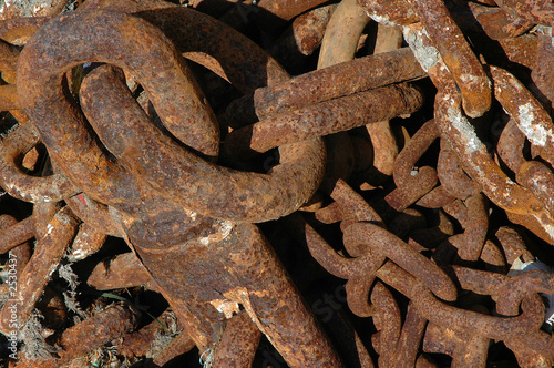 rusty chain