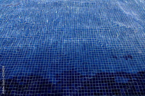 piscine bleue courte photo