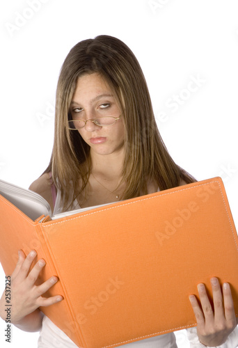 rolling eyes reading