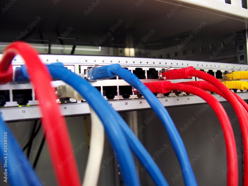 networking patch panel and cables networking patch panel and cables