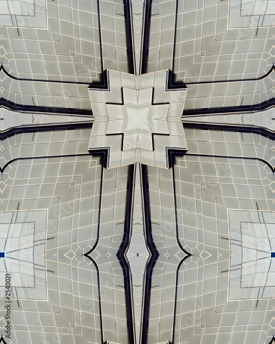 kaleidoscope cross:  wachovia windows12 photo
