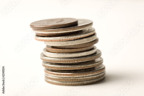 stack of coins