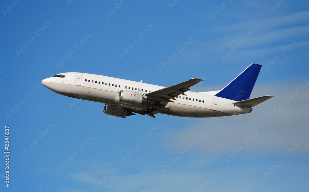 boeing 737 passenger jet - obrazy, fototapety, plakaty 