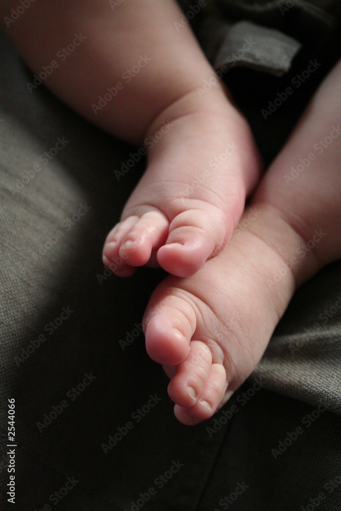 feet of a child feet of a child