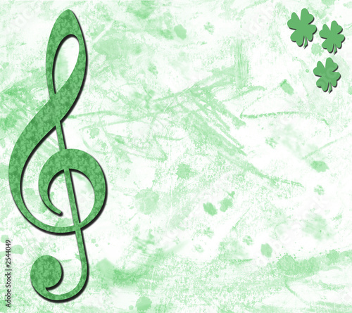 irish musical banner