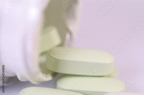 greenish pills