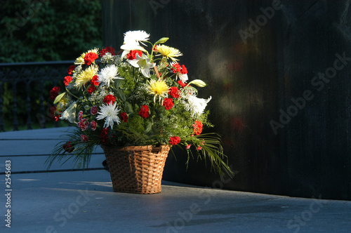 flower basket photo