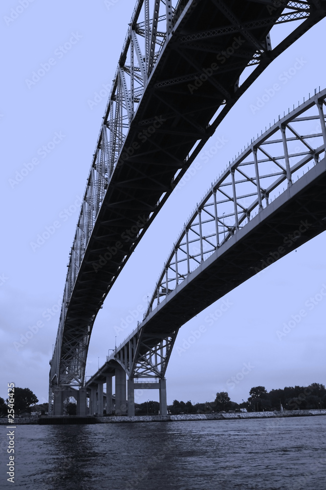 blue water bridge