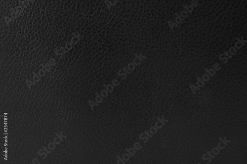 close-up of black leather texture © kmit
