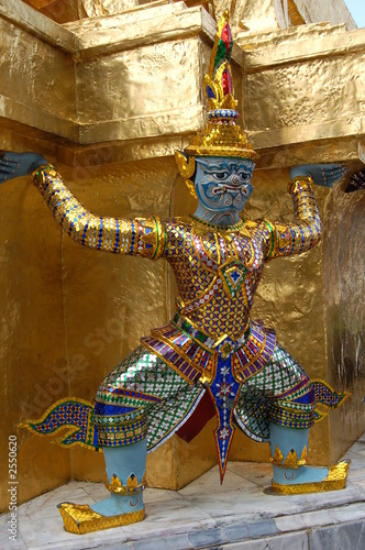 Canvas Print temple in bangkok
