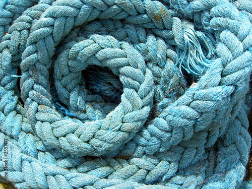 cordage bleu