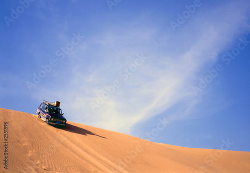 four wheel drive in the desert