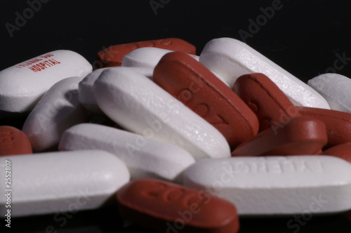 pills close up