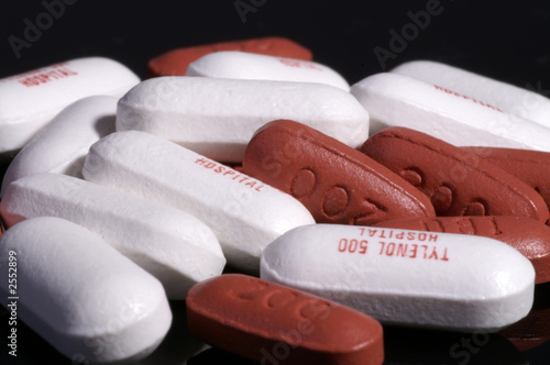 pills close up