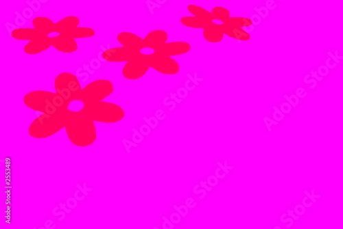 blumenmuster rot-rosa © Carmen Steiner