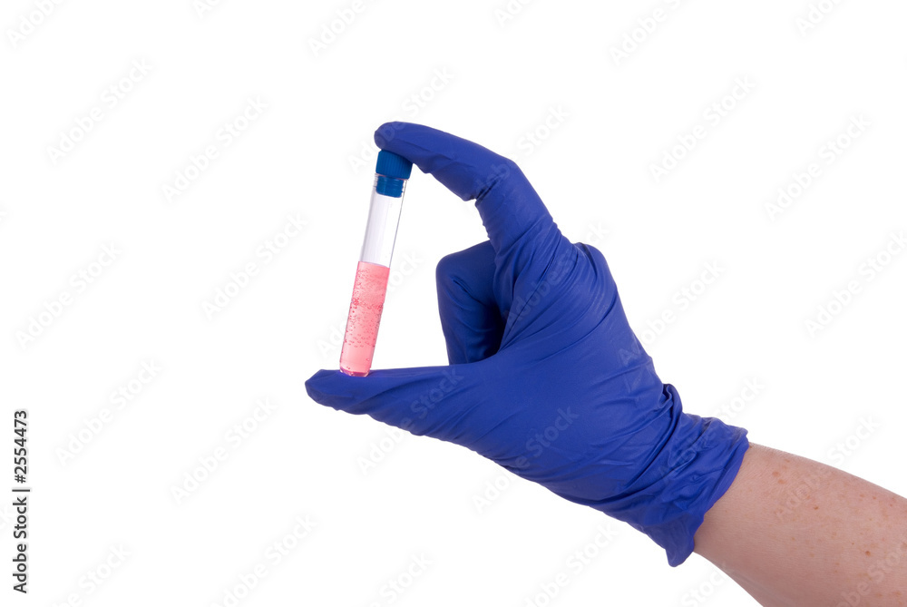 medical scientist holding a test tube medical scientist holding a test tube