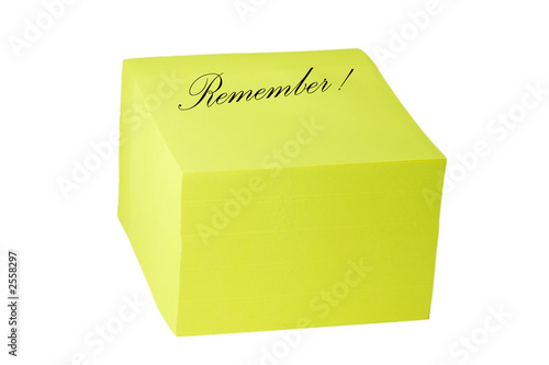 bloc post it note