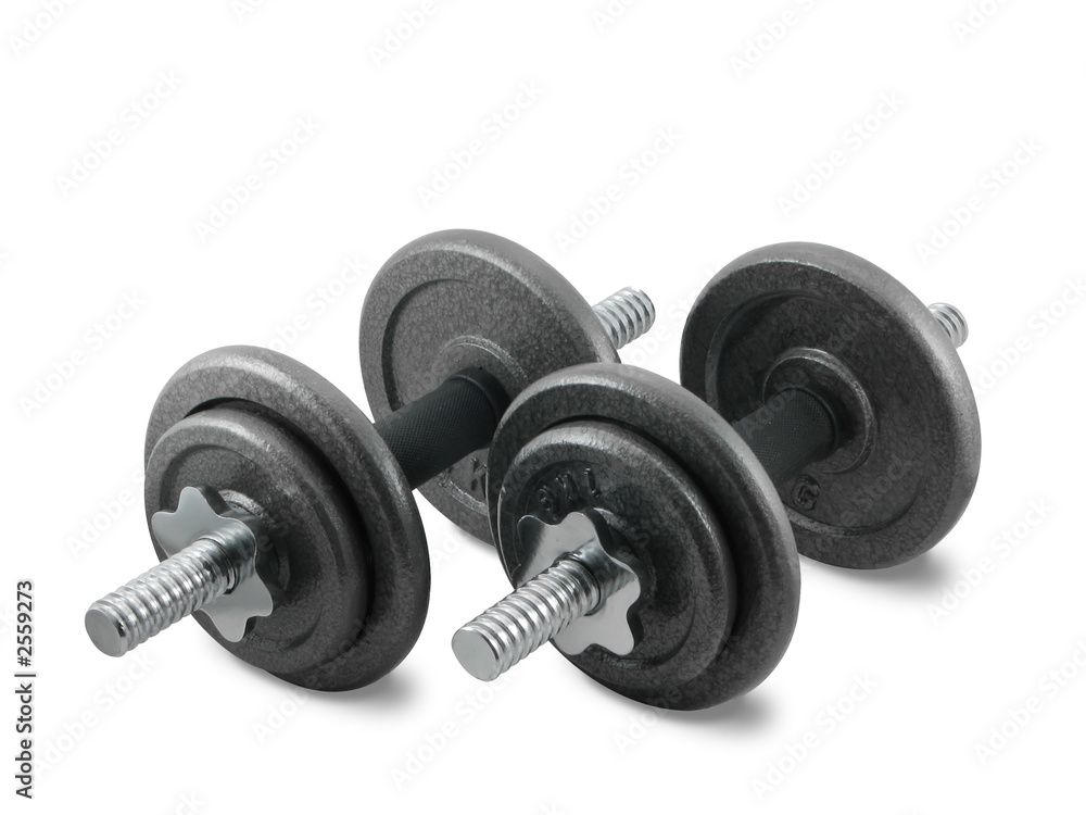 dumbbells. dumbbells.