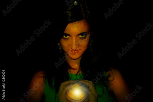 a fortune teller